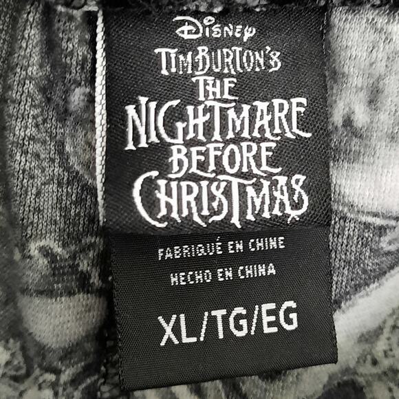 Nightmare Before Christmas Pajama Pants Men’s XL Disney Jack Skellington - Picture 5 of 6